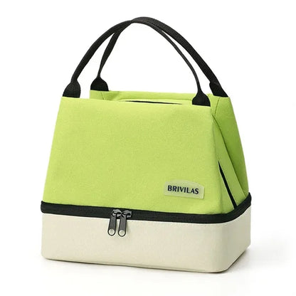 Double-Layer Insulated Lunch Bag