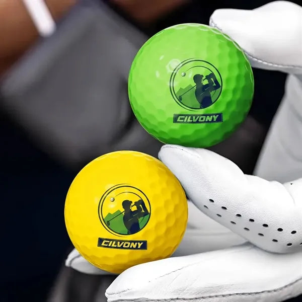 Custom Professional Colored Golf Ball (PACK OF 3 BALLS)