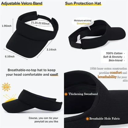 Outdoor Sports Open-Top Sun Cap