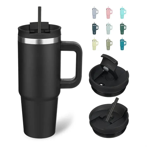 30oz Portable Stainless Steel Vacuum Insulated Tumbler