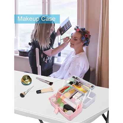 3-Tier Collapsible Storage Organizer with Carry Handle