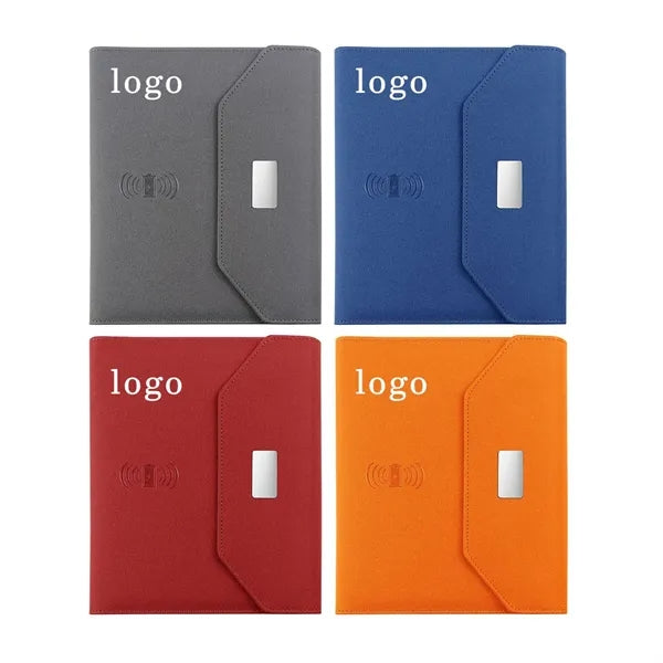 Multi-functional Wireless Charging Notebook