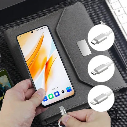 Multi-functional Wireless Charging Notebook