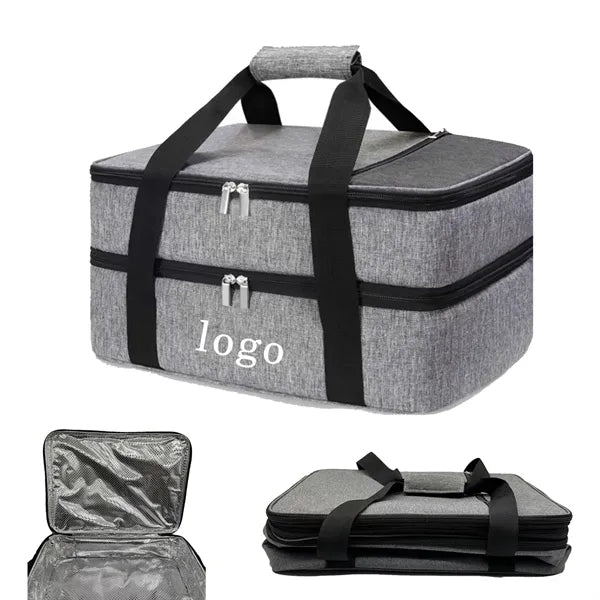 Oxford Cloth Double Layer Insulated Bag
