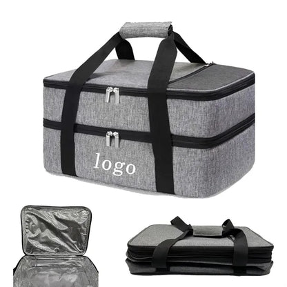Oxford Cloth Double Layer Insulated Bag
