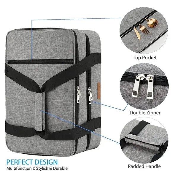 Oxford Cloth Double Layer Insulated Bag