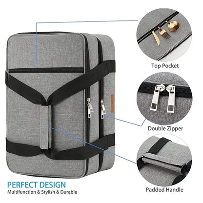 Oxford Cloth Double Layer Insulated Bag