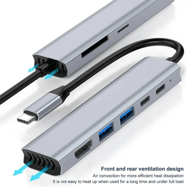 Type-C 7-in-1 Docking Station