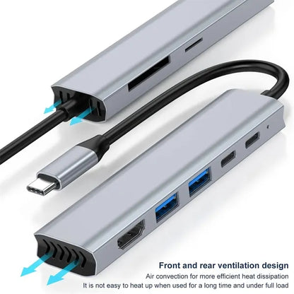 Type-C 7-in-1 Docking Station