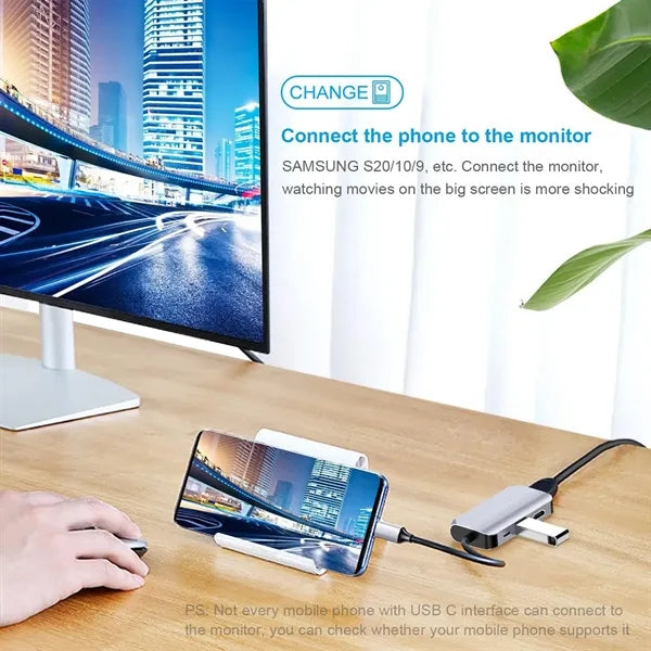 Type-C 7-in-1 Docking Station