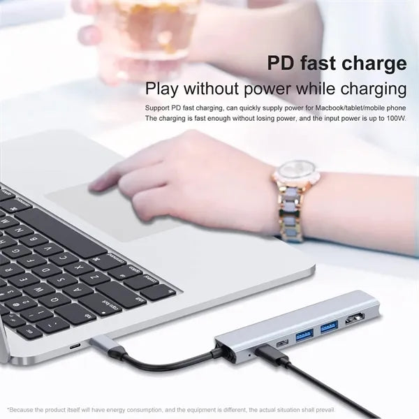 Type-C 7-in-1 Docking Station