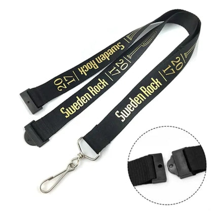 1" Polyester Lanyard with Safety Breakaway