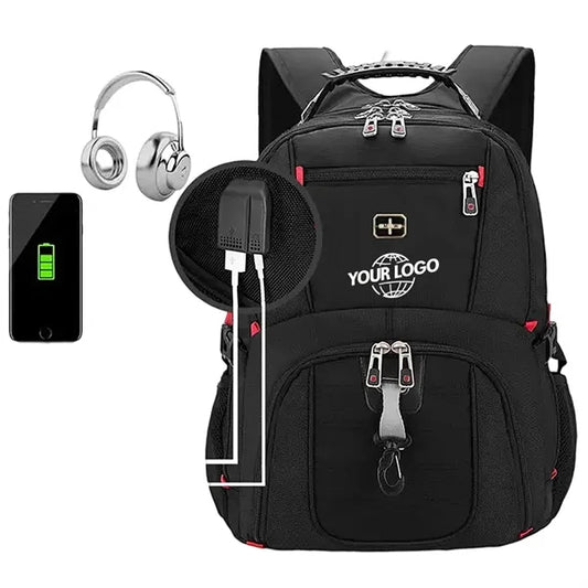Multi-functional Dual-Purpose Laptop Backpack with USB Port