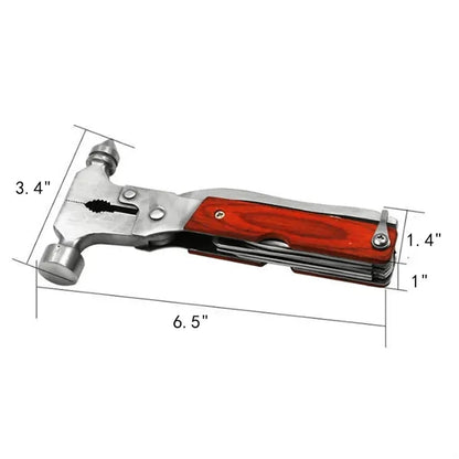 Multi-Purpose Foldable Claw Hammer Pliers Tool