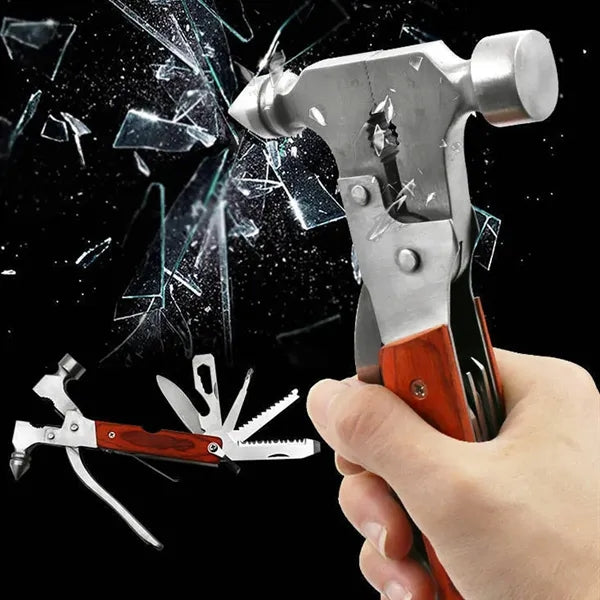 Multi-Purpose Foldable Claw Hammer Pliers Tool