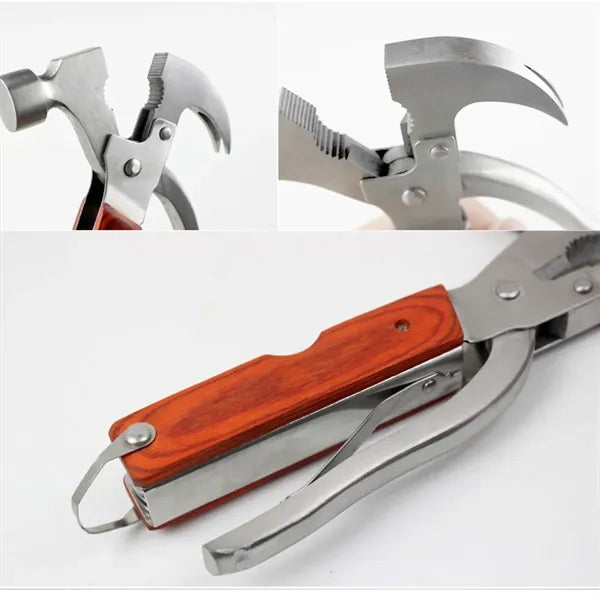 Multi-Purpose Foldable Claw Hammer Pliers Tool