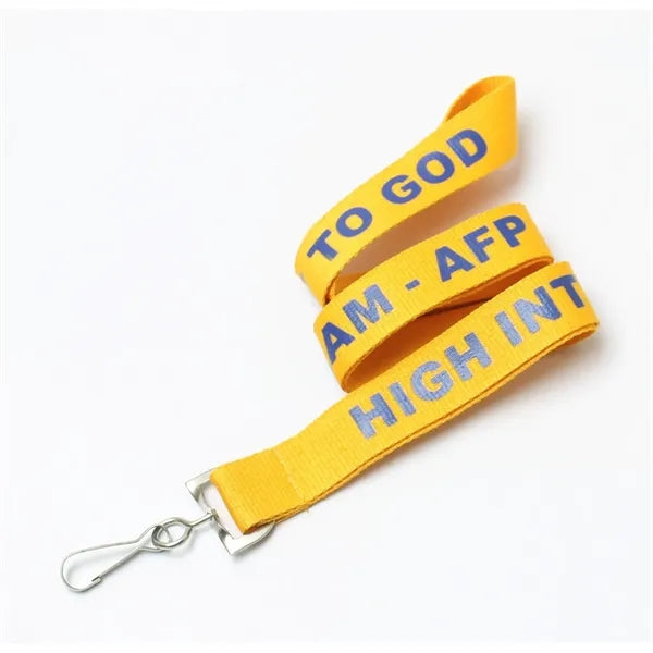 Super Saver Polyester Lanyard ID Badge Holder