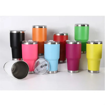 30 Oz Stainless Steel Insulated Travel Tumbler with Lid