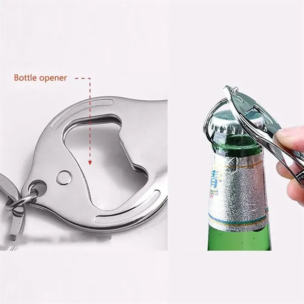 SteelMate 2 in 1 Keychain Tool Bottle Opener & Nail Clipper