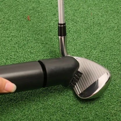 Golf Club Cleaning Brush with Spray Bottle and Clip