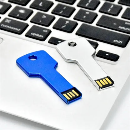 Metal Key Shape USB Flash Drive for Custom Branding