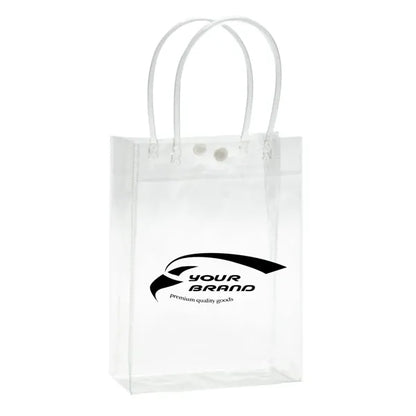 Transparent Thickened Tote Bag For Shopping And Storage