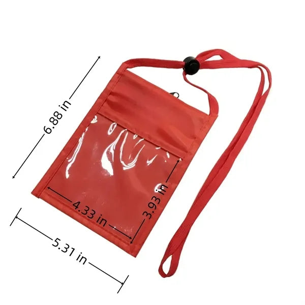 Waterproof Multi Purpose Neck Pouch For Travel And Outdoors