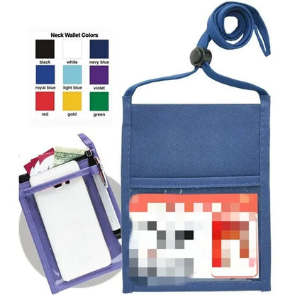 Waterproof Multi Purpose Neck Pouch For Travel And Outdoors