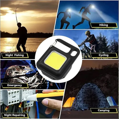 Outdoor High-Intensity Keychain Flashlight