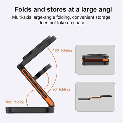 3-in-1 Foldable Magnetic Wireless Charger