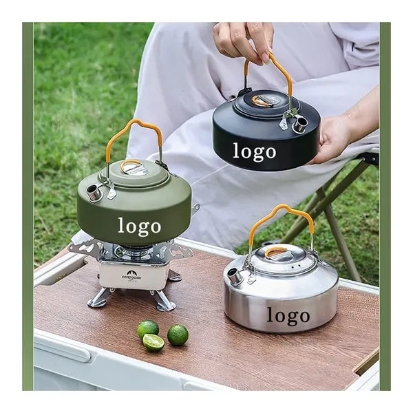 Portable Stainless Steel Camping Kettle