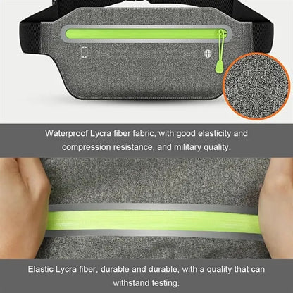 Ultra-Thin Fitness Running Waist Pack for Outdoor Sports