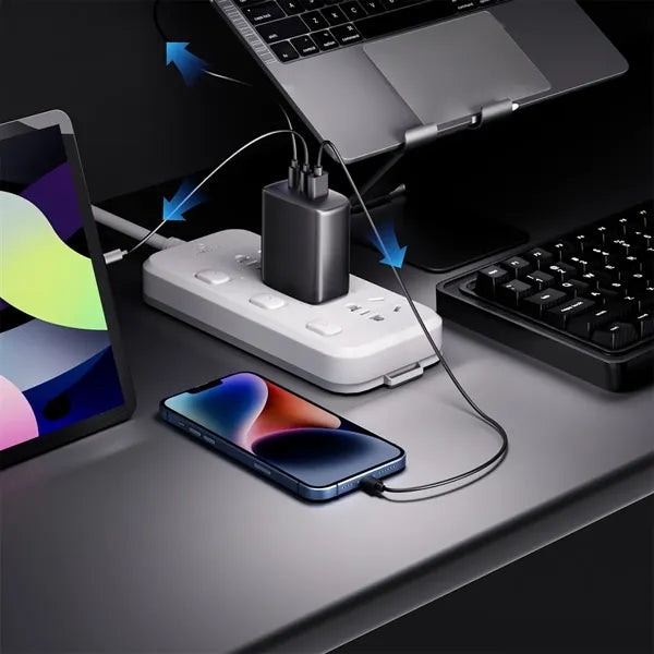 65W Triple-Port Fast Charging Adapter (ACC Series)