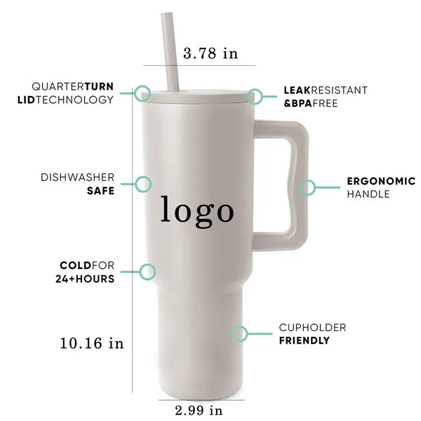 40oz 304 Stainless Steel Vacuum Insulated Tumbler