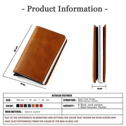 Aluminum Alloy Credit Card Wallet