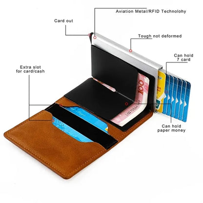 Aluminum Alloy Credit Card Wallet