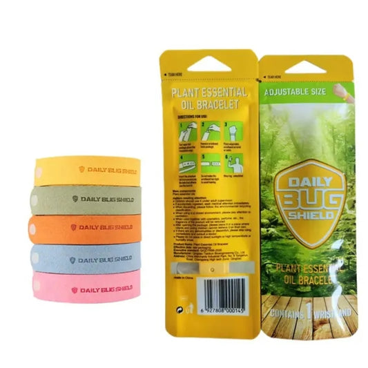 Plant Essential Oil Fiber Bracelet