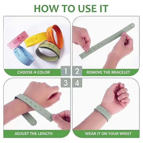 Plant Essential Oil Fiber Bracelet