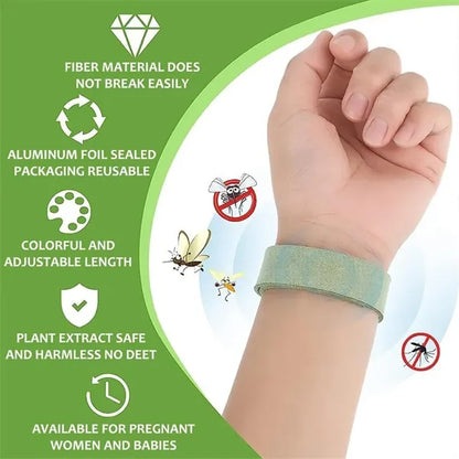 Plant Essential Oil Fiber Bracelet