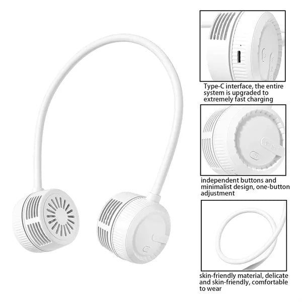 Quiet Mini Neck Fan