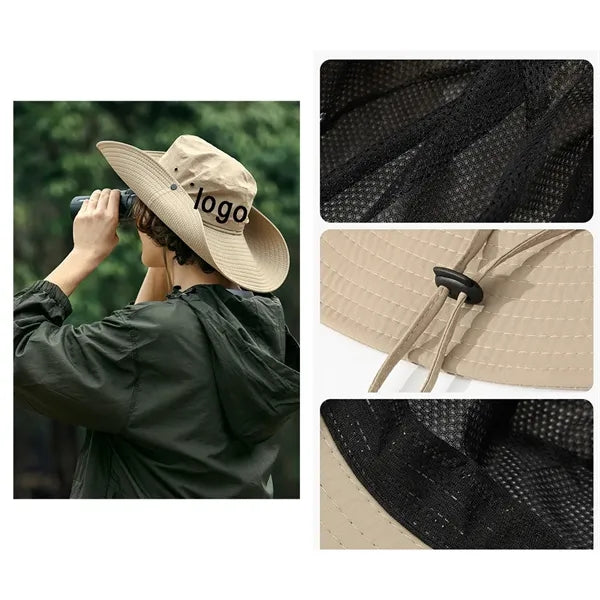Outdoor Quick-Dry Breathable Hiking Hat