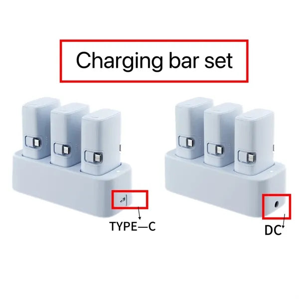 Dual-Head Mini Fast Charging Portable Capsule Power Bank