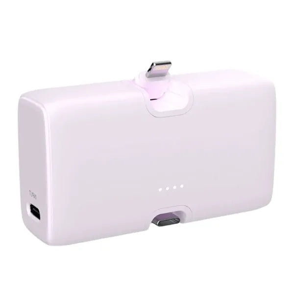 Dual-Head Mini Fast Charging Portable Capsule Power Bank