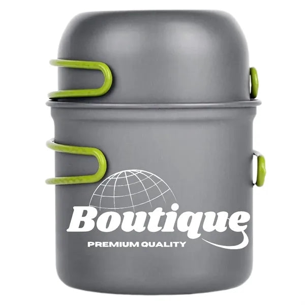 Foldable Outdoor Cooking Pot And Camping Cookware Set