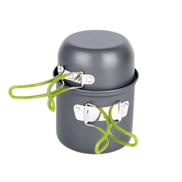 Foldable Outdoor Cooking Pot And Camping Cookware Set