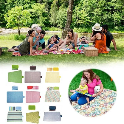 59x79 Inch Waterproof Oxford Picnic Blanket