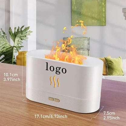 Tabletop Realistic Flame Humidifier