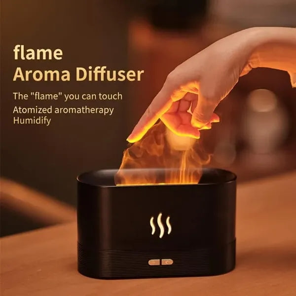 Tabletop Realistic Flame Humidifier