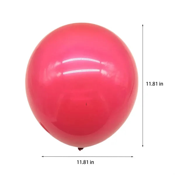 Matte Finish 12 Inch Latex Balloons For Party Decor