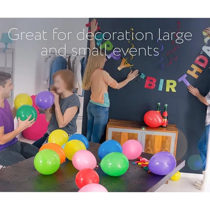 Matte Finish 12 Inch Latex Balloons For Party Decor